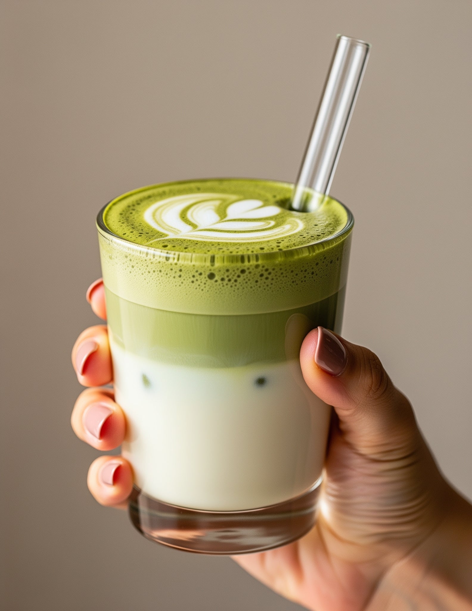 How to Make a Black Sesame Matcha Latte